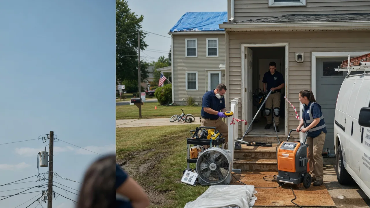 Water Damage Repair in Triangle, VA near me